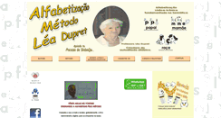 Desktop Screenshot of alfabetizacao.com.br