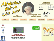 Tablet Screenshot of alfabetizacao.com.br